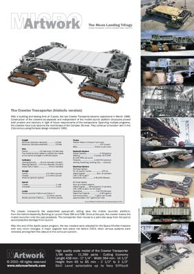 Crawler Transporter assembly instructions