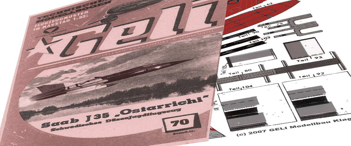 GELI 70 Saab Draken Ostarrichi