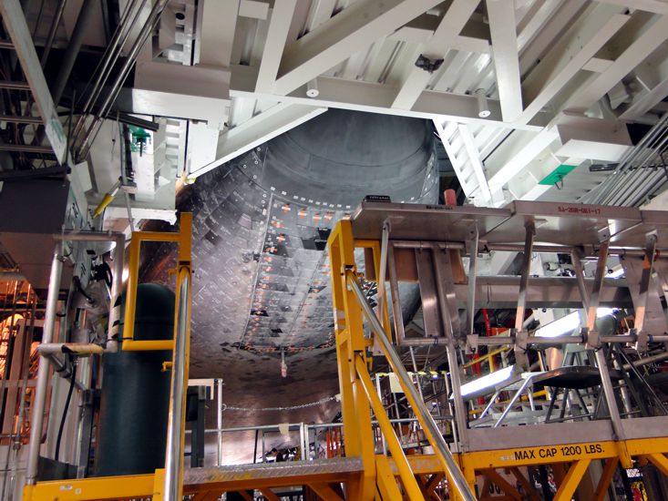 Nose of the Endeavour