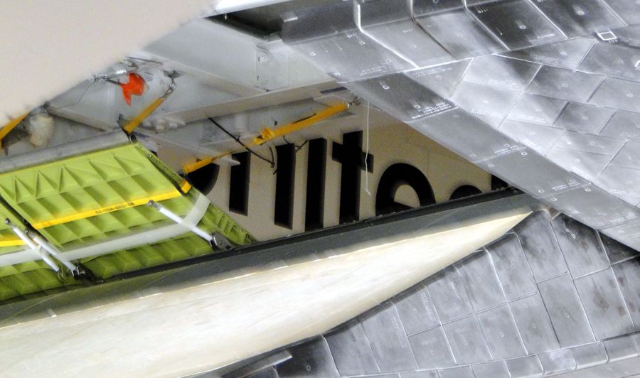 Side view of the Endeavour