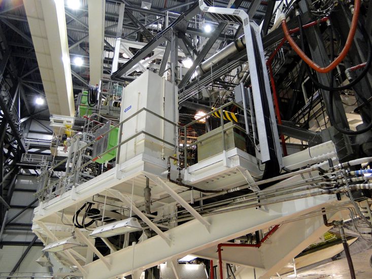 Rear view of the Endeavour