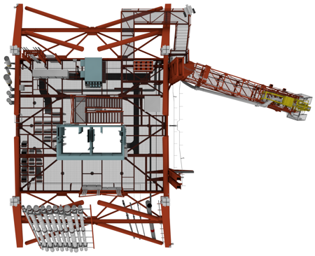 Level 60 top view Level 60 top view