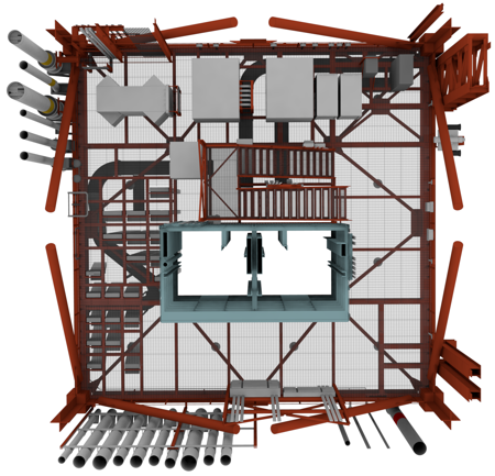 Level 80 top view Level 80 top view