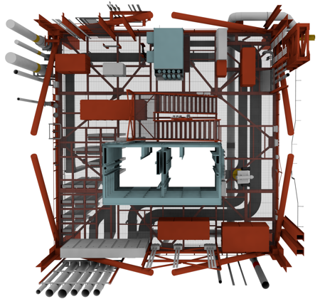 Level 160 top view Level 160 top view