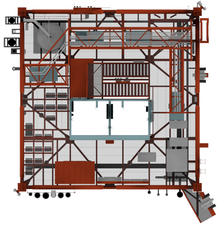 Level 180 top view Level 180 top view