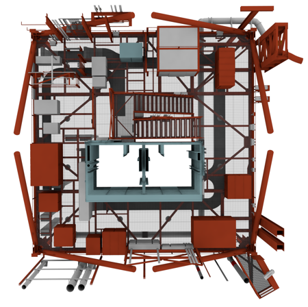 Level 280 top view Level 280 top view