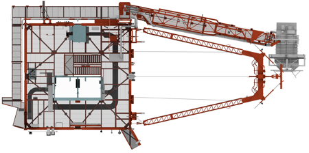 Level 320 top view Level 320 top view