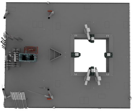 Level 0 top view Level 0 top view