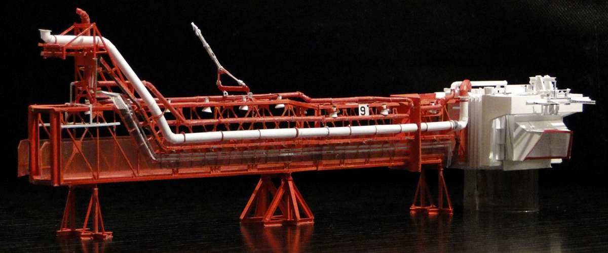 Command Module Service Arm 1/96 model