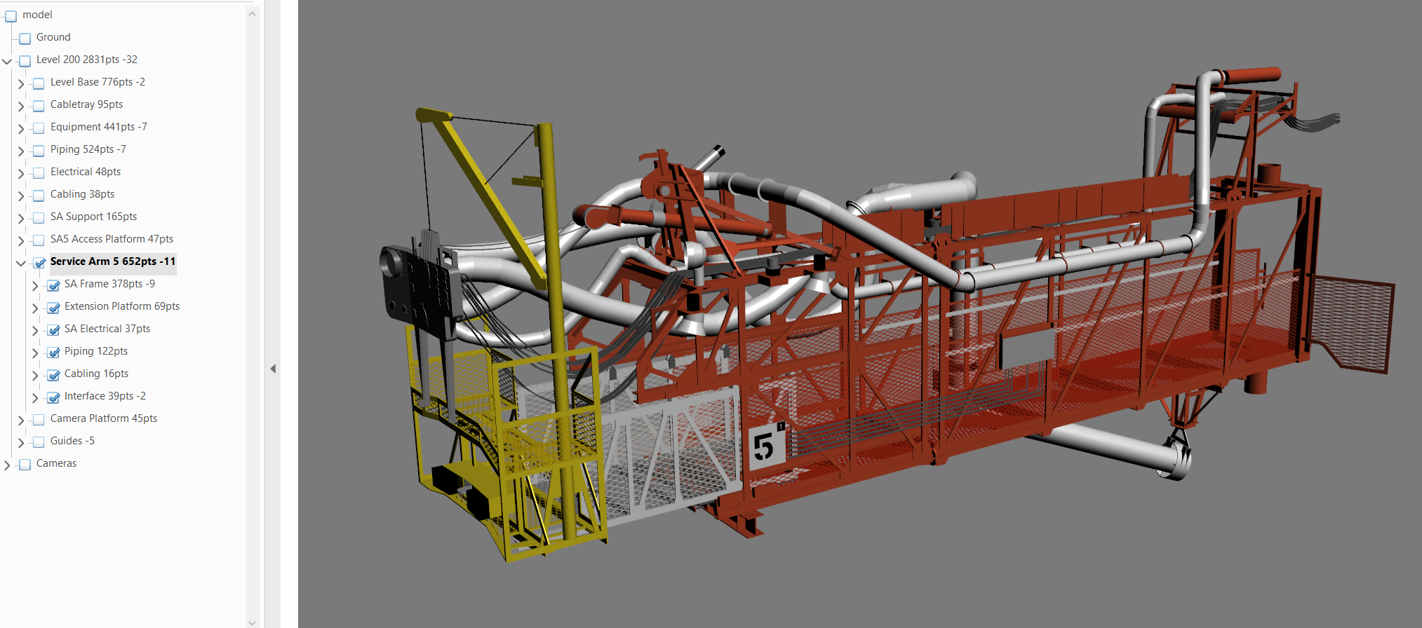 Service Arm #5 Service Arm #5