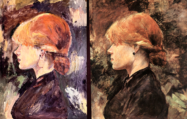 Rothaariges Mädchen