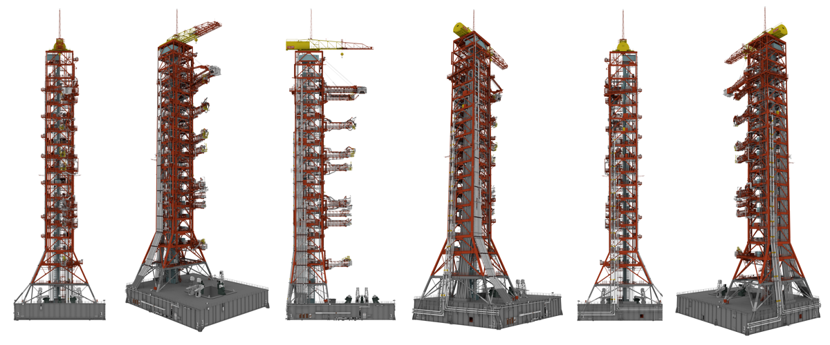 Service Arm #6 - S-IVb AFT