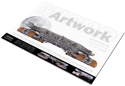 Crawler Transporter 1/96 model kit